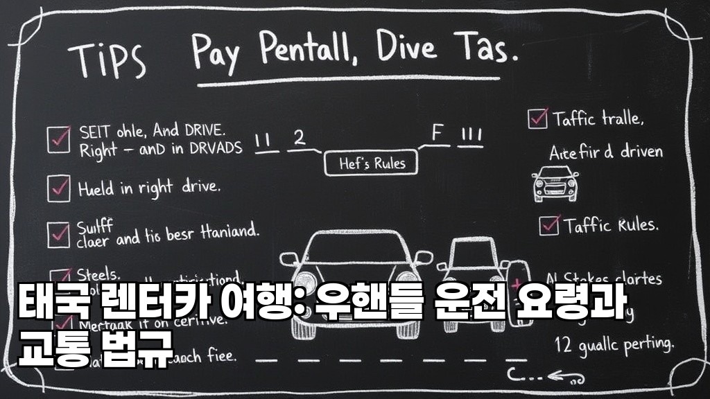 Car Rental in Thailand Tips for Driving Right-Hand Drive and Traffic Rules