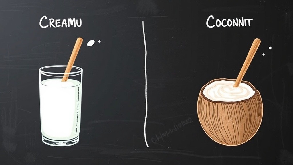 Coconut Milk and Coconut Cream Differences: Essential Summary and Practical Recommendations in Thailand