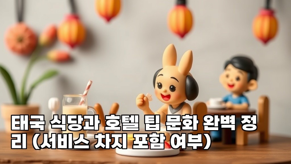 Complete Guide to Tipping Culture in Thai Restaurants and Hotels Including Service Charge 