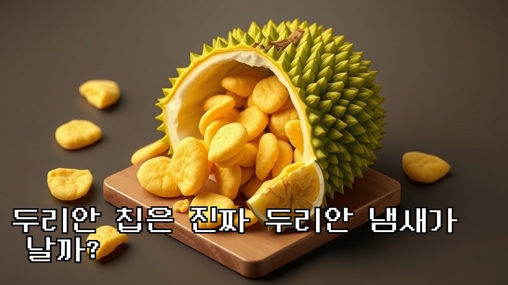 Do durian chips really smell like real durian 