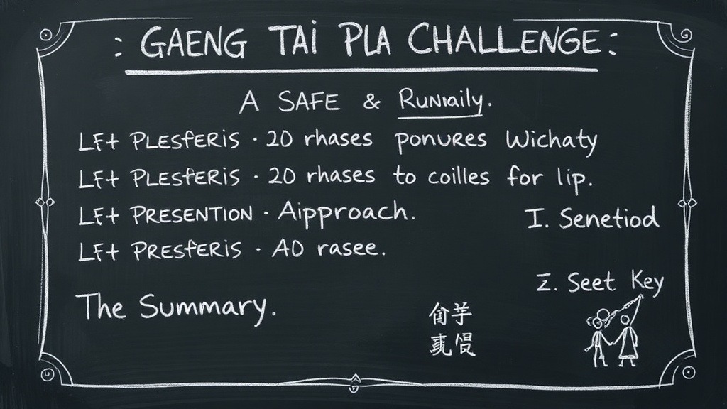 Gaeng Tai Pla Challenge — Key Summary and Safe Approach
