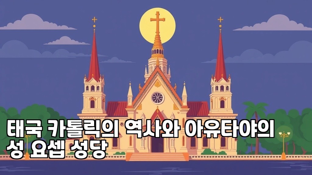 History of Thai Catholicism and St Joseph Church of Ayutthaya