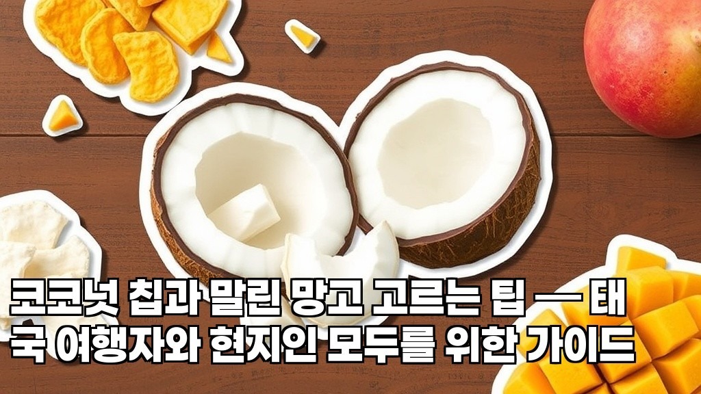 How to Choose Coconut Chips and Dried Mango