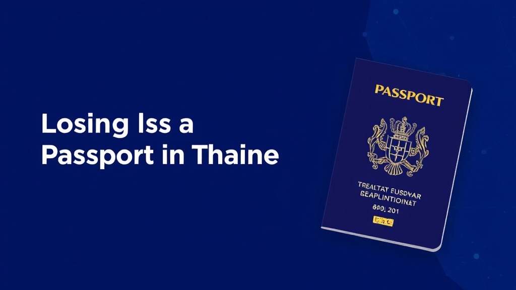 Key Points and Summary for Losing a Passport in Thailand