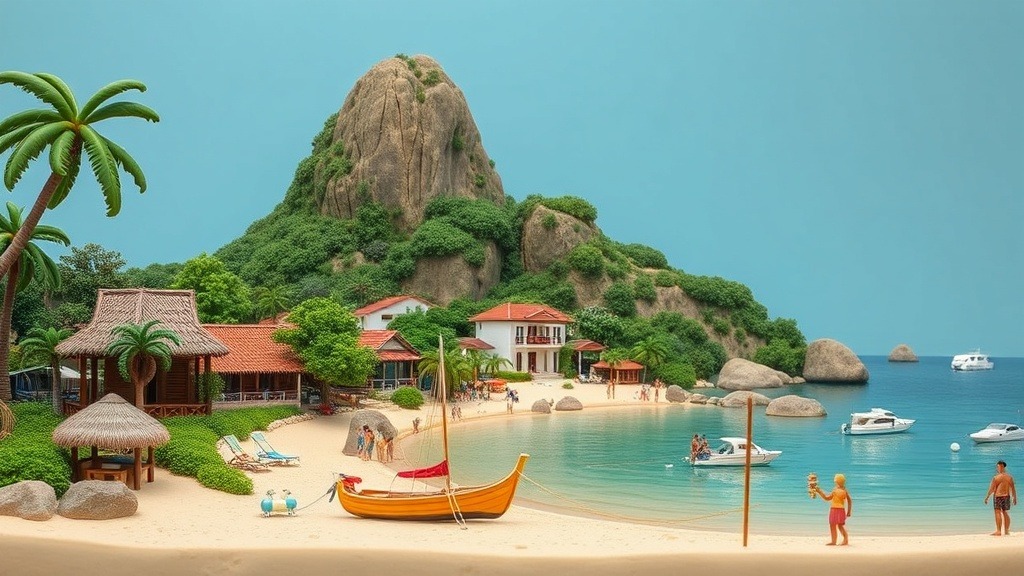 Ko Samui before becoming a tourist destination: Summary and significance