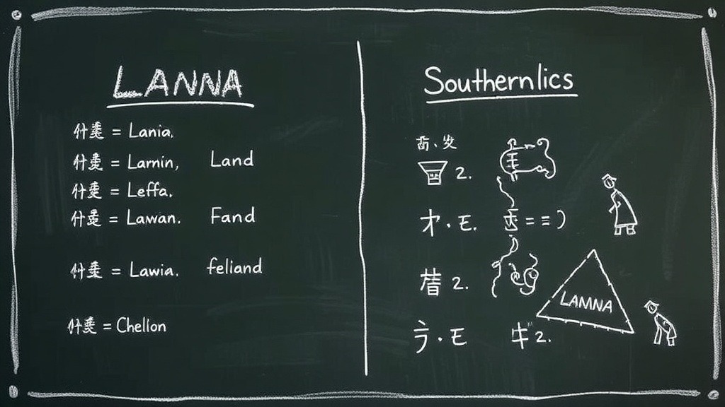 Lanna and Southern Cultural Linguistic Differences — Summary and Practical Conclusions