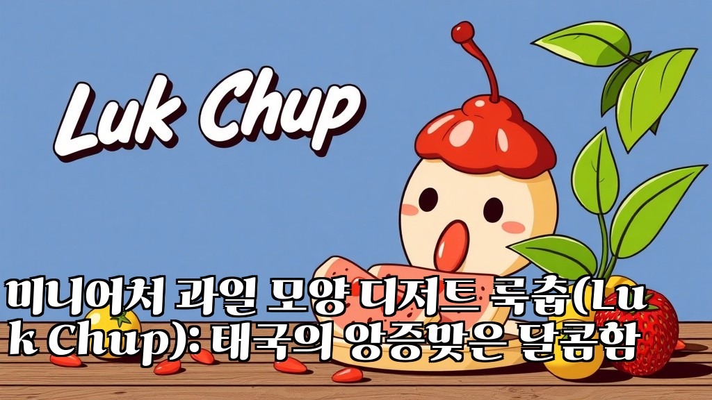 Miniature Fruit-Shaped Dessert Luk Chup Thailand s Cute Sweet