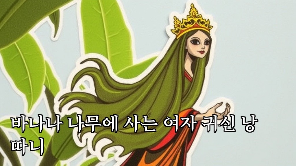 Nang Tani the Female Ghost Living in Banana Trees