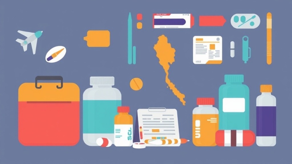 Packing Medications for Travel to Thailand: Key Summary and Checklist