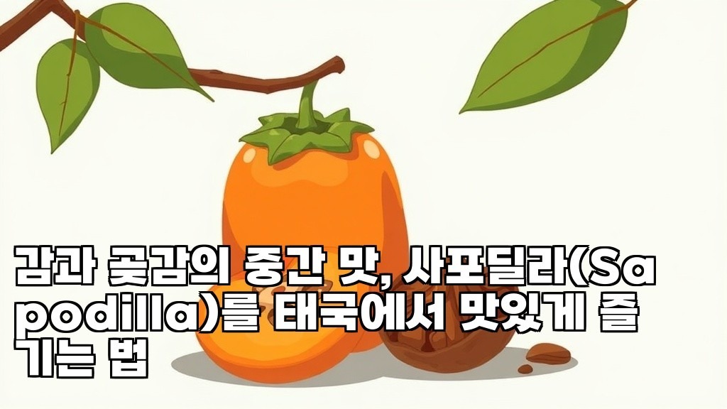Sapodilla Sapodilla with a Flavor Between Persimmon and Dried Persimmon