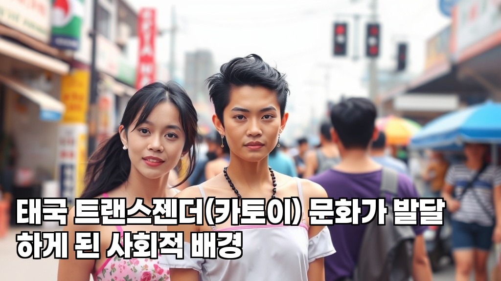 Social and Social Backgrounds Behind Thailand s Transgender Kathoey Culture