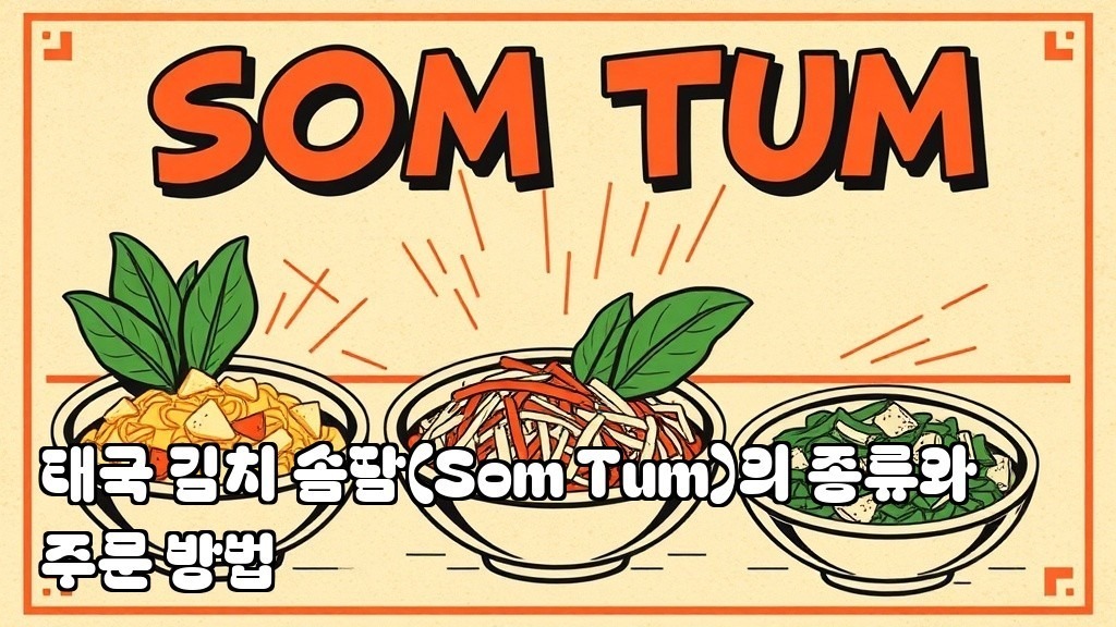 Som Tum Thai Papaya Salad Varieties and How to Order