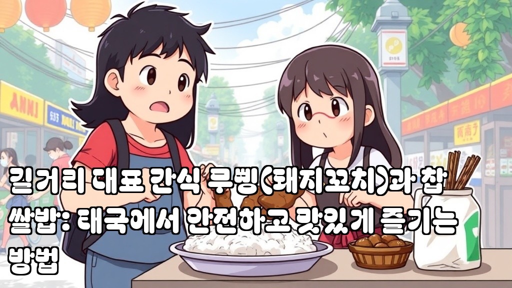 Street Snack Moo Ping Pork Skewers and Sticky Rice How to Enjoy Safely and Deliciously in Thailand