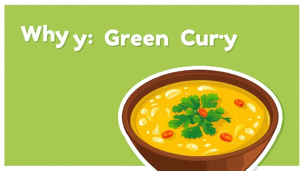 Summary and Conclusion of Why Green Curry (Kaeng Khiao Wan) Is Green