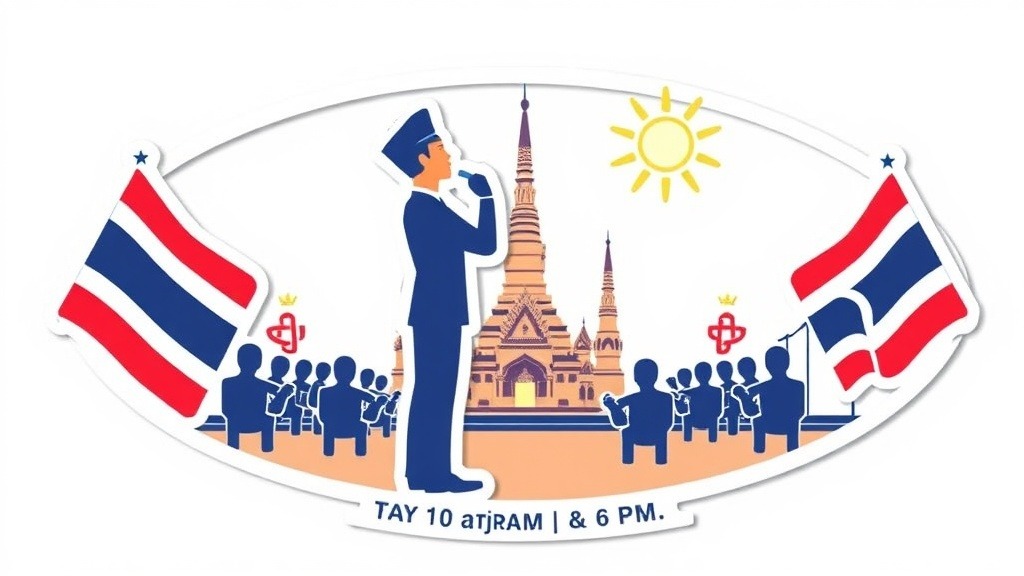Summary and practical tips for Thai national anthem times (8 AM & 6 PM)