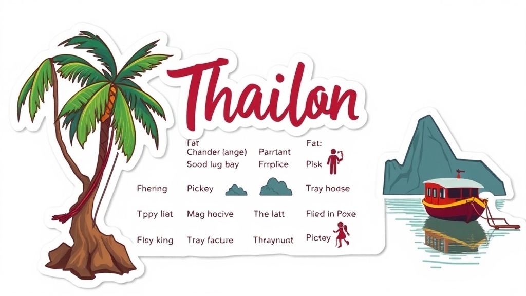 Summary and travel tips for Thai social media shorthand and slang