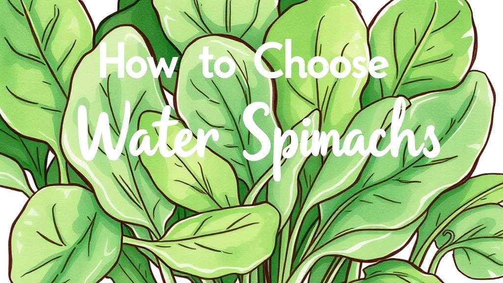 Summary of How to Choose Water Spinach and Its Nutritional Content