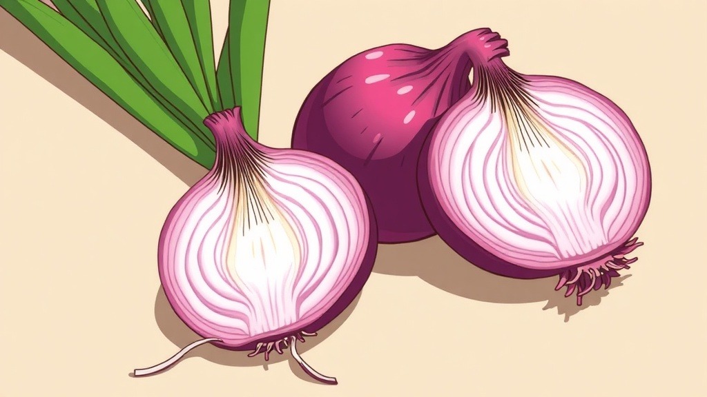 Summary of Shallot (Red Onion) Characteristics and Uses in Thai Cuisine