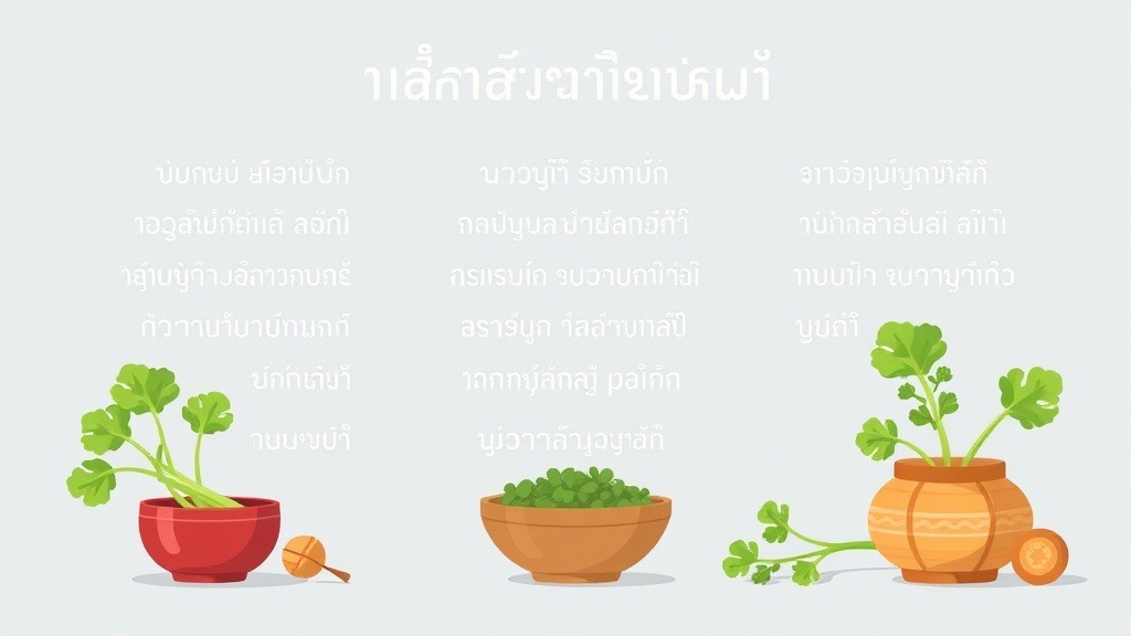 Summary of Thai phrases for removing cilantro and image saving