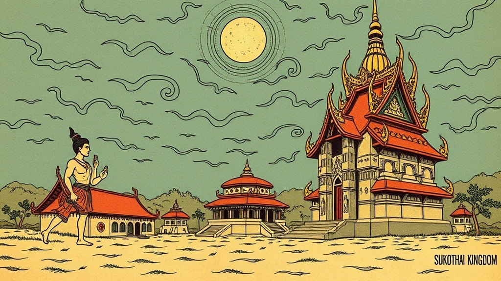 Summary of Thailand's Founding Myths and the Birth of the Sukhothai Kingdom