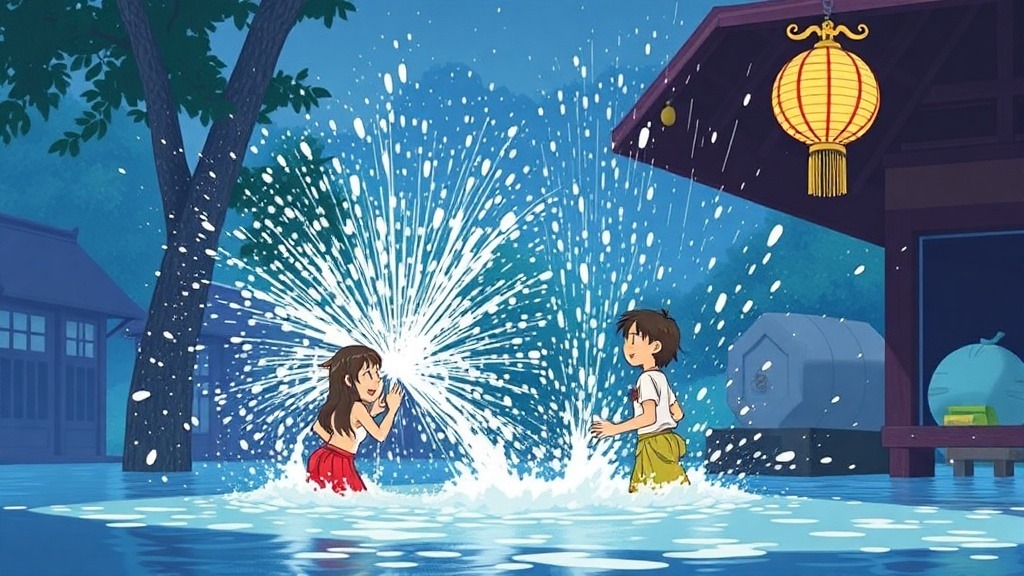 Summary of the Purifying Meaning of Songkran Water Splashing and Travel Tips