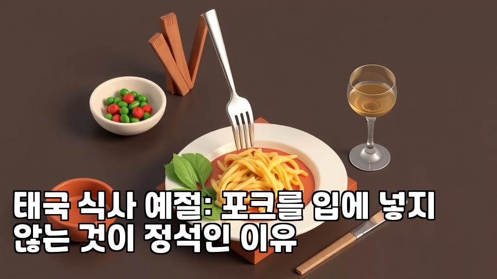 Thai Dining Etiquette Why It s Proper Not to Put the Fork in Your Mouth