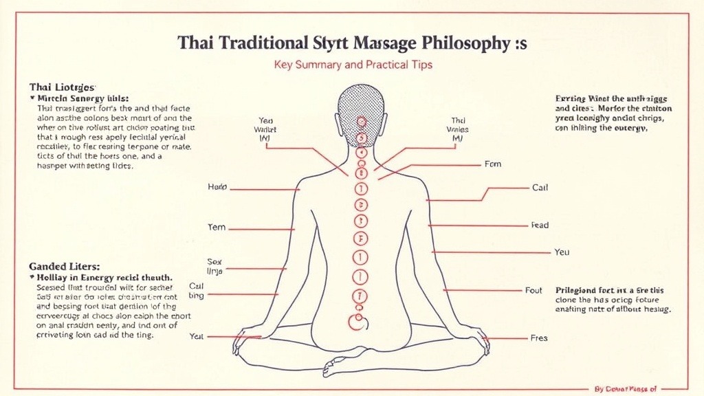 Thai Traditional Massage Philosophy and Sen Energy Lines — Key Summary and Practical Tips