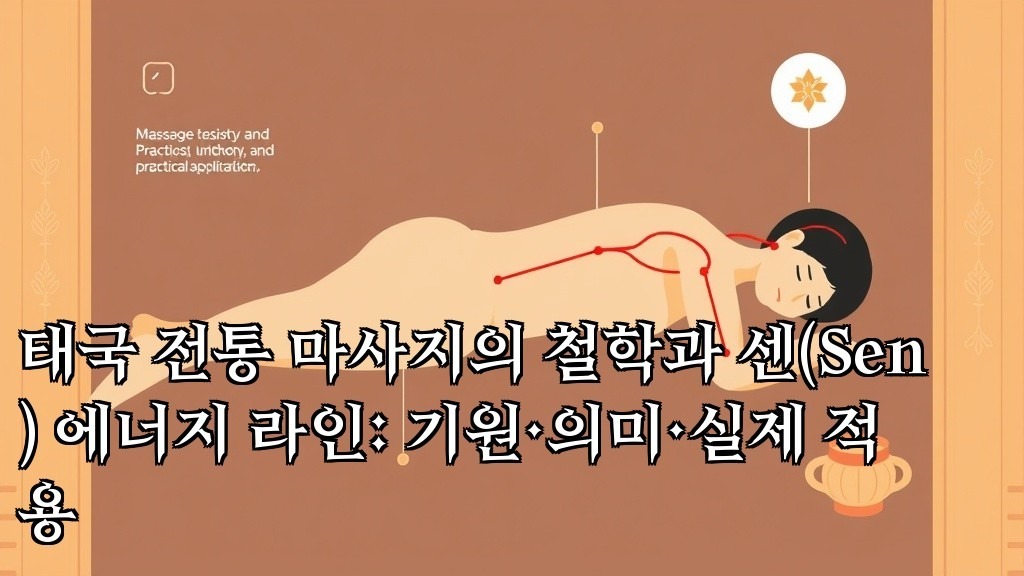 Thai Traditional Massage Philosophy and Sen Energy Lines Origins Meaning and Practical Applications