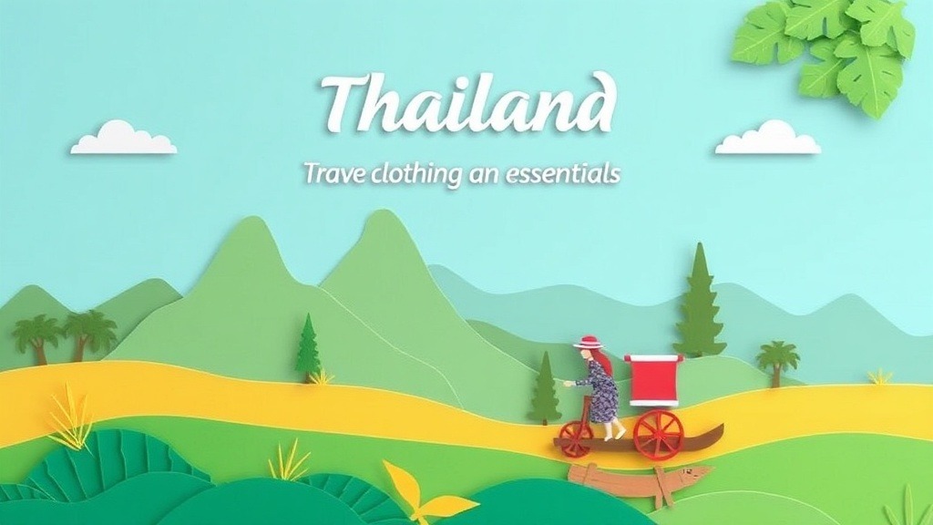 Thailand Rainy Season Travel Clothing and Essentials: Key Summary