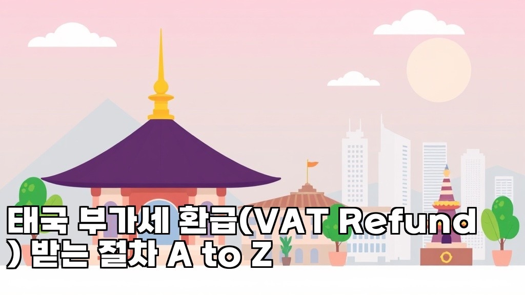 Thailand VAT Refund Procedures A to Z