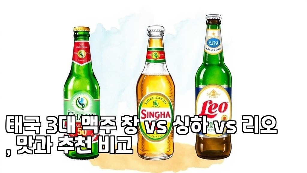 Thailand s Top 3 Beers Chang vs Singha vs Leo Taste Comparison