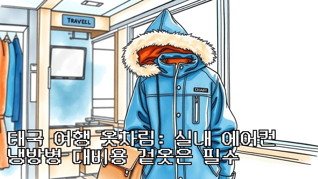 Thailand travel clothing essential outerwear for indoor air-conditioning cold