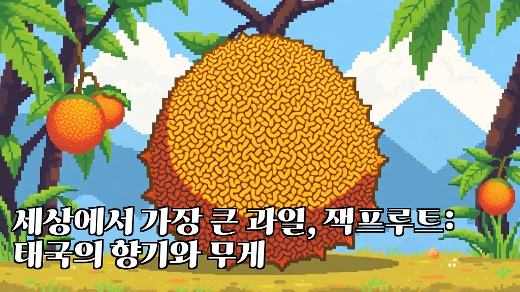 The Largest Fruit in the World Jackfruit Fragrance and Weight of Thailand