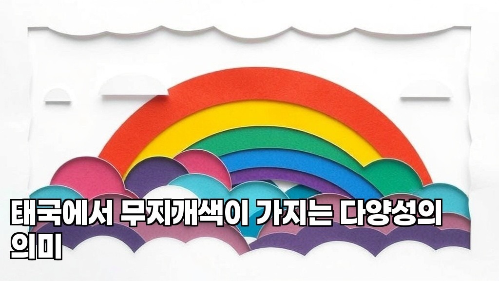 The Meaning of Rainbow Colors in Thailand