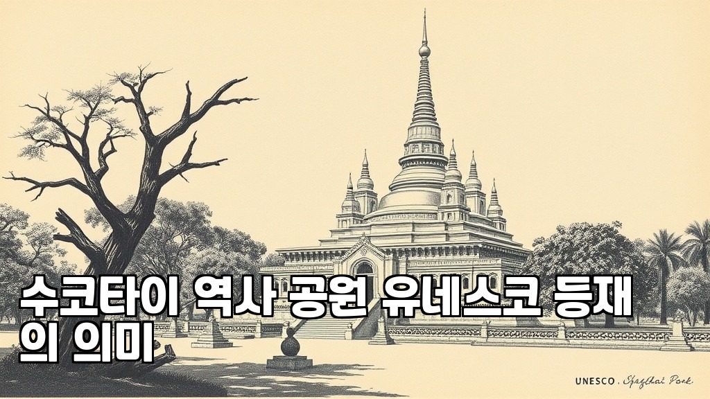 The Meaning of Sukhothai Historical Park s UNESCO Inscription