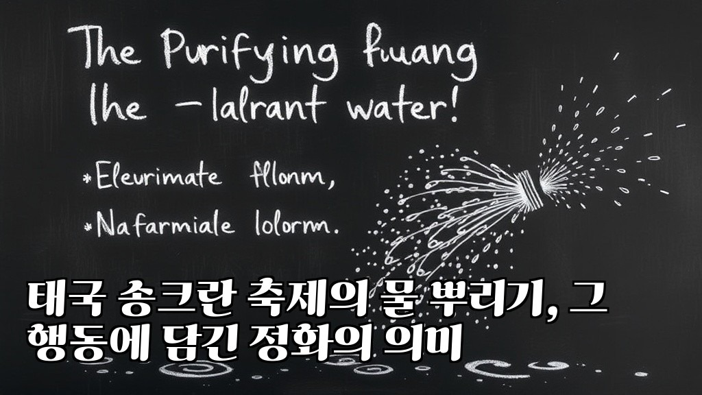 The Purifying Meaning of Water Splashing in Thailand s Songkran Festival