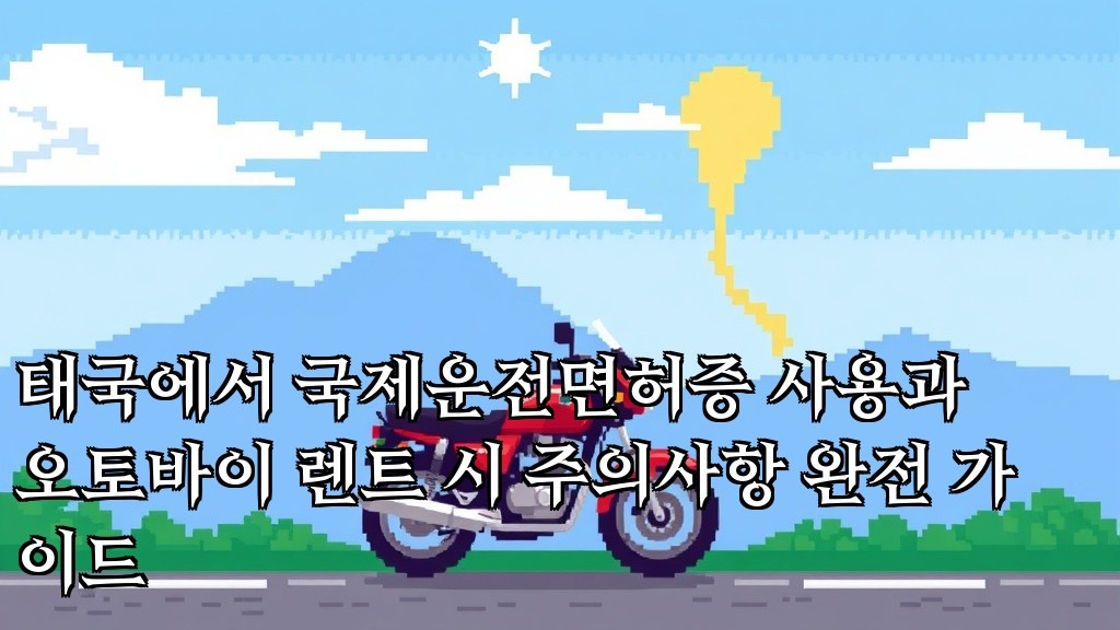 Using an International Driving Permit and Renting a Motorcycle in Thailand Complete Guide