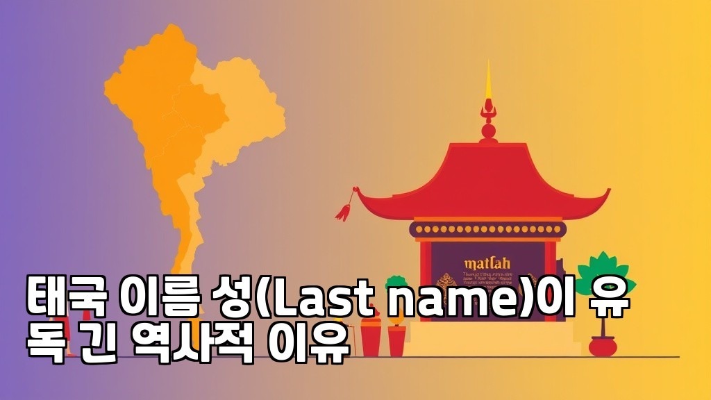 Why Thai Last Names Are Unusually Long