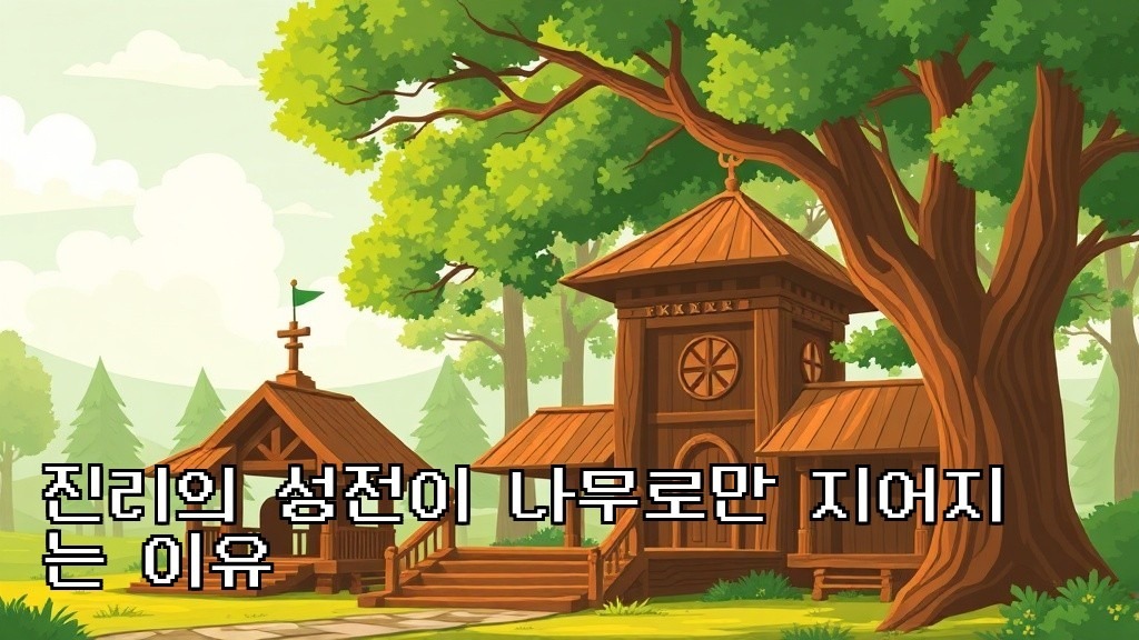 Why the Sanctuary of Truth is Built Entirely of Wood